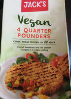 Vegan 4 quarter pounders