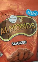 Almonds smoked