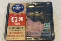 Wafer thin crumbed Irish ham
