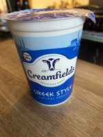 Greek style natural yoghurt