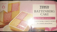 Tesco Battenberg Cake