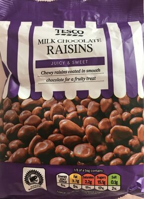 Milk Chocolate Raisins
