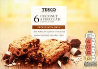 Coconut & chocolate granola bars