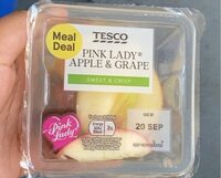 Pink Lady Apple & Grapes
