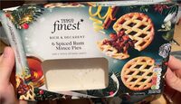 Spiced rum mince pies