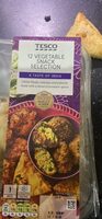 12 Vegetable Snack Selection
