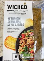 M’shroom shawarma style shreds