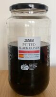 Pitted black olives