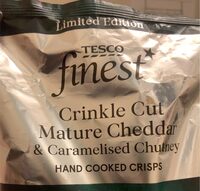 Crinkle Cut Mature Cheddar & Caramelissed Chutney