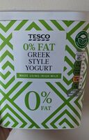 0 fat Greek style yogurt