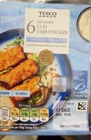 Breaded Cod Fish Fingers