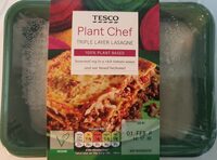 Plant chef triple layered lasagne