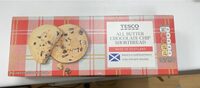 All butter chocolate chip shortbread