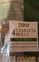Ciabatta rolls