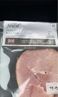 Thickly slided ham