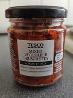 Mixed vegetable bruschetta