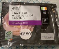 Thick Cut Wiltshire Cured Irish Ham