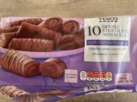 10 Double Chocolate Mini Rolls