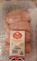 Chicken breast portions