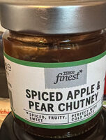 Spiced apple and pear chutney