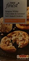 Belgian White Chocolate & Caramel Soft Bake Cookies
