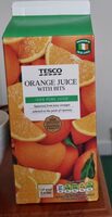 Orange Juice with bits