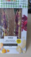 Tesco Deli Style Cheese and Pickles Sandwich