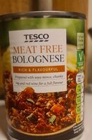 Meat-free bolognese
