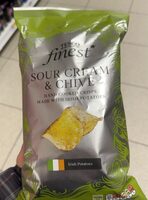 Sour cream and chive crisps