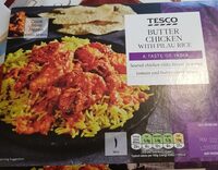 Butter chicken with pilau rice