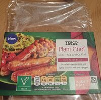 Meat free chipolatas