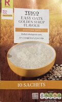 Easy oats golden syrup flavour
