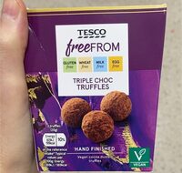 Triple choc truffles