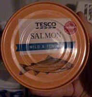 Salmon mild and tender