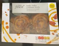 Sticky Toffee Crossaint Swirls