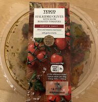 Olives with roasted tomatoes