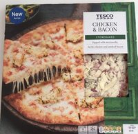 Chicken & bacon pizza