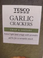 Garlic crackers