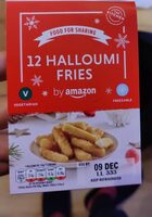 12 halloumi fries