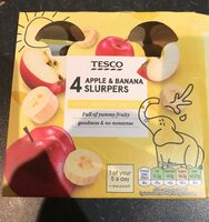 Apple & banana slurpers