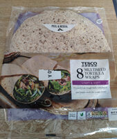 8 Multiseed Tortilla Wraps