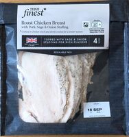 Roast chicken breast with pork, sage & onion stuffing