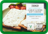 50% Reduced Fat Garlic & Herb Soft Cheese