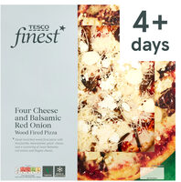 Tesco Finest Four Cheese & Balsamic Red Onion Pizza