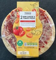 2 Mini Cheese & Tomato Pizzas