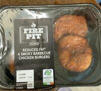 Firepit chicken burgers