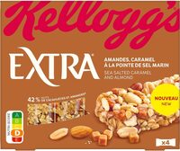 Extra amande, caramel à la pointe de sel marin