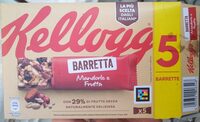 Barretta mandorle e frutta