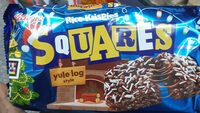 Rice Krispies Squares - Yule Log