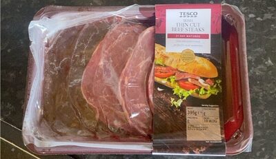 Iris thin cut beef steaks
